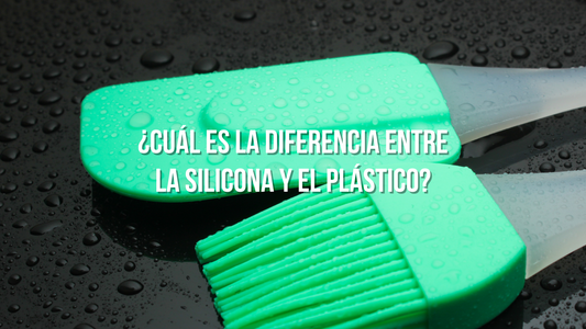 ¿Cuál es la diferencia entre la silicona y el plástico?