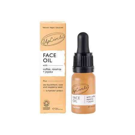 Aceite Facial Vegano con Café Orgánico y Rosa Mosqueta UpCircle