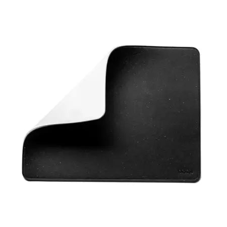 Alfombrilla de ratón de cuero reciclado - Negro Maison Origin