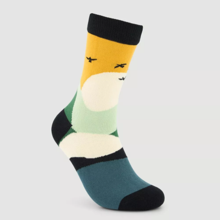 Calcetines Algodon Organico Pajaros