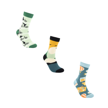 Calcetines Algodon Organico Veraluna Hombre