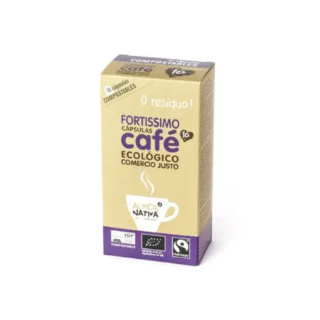Cápsulas compostables para máquina Nespresso - Fortissimo Alternativa3