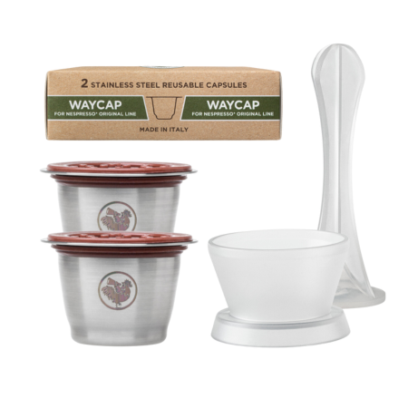 Cápsulas Reutilizables Nespresso WayCap Pop - 2 cápsulas