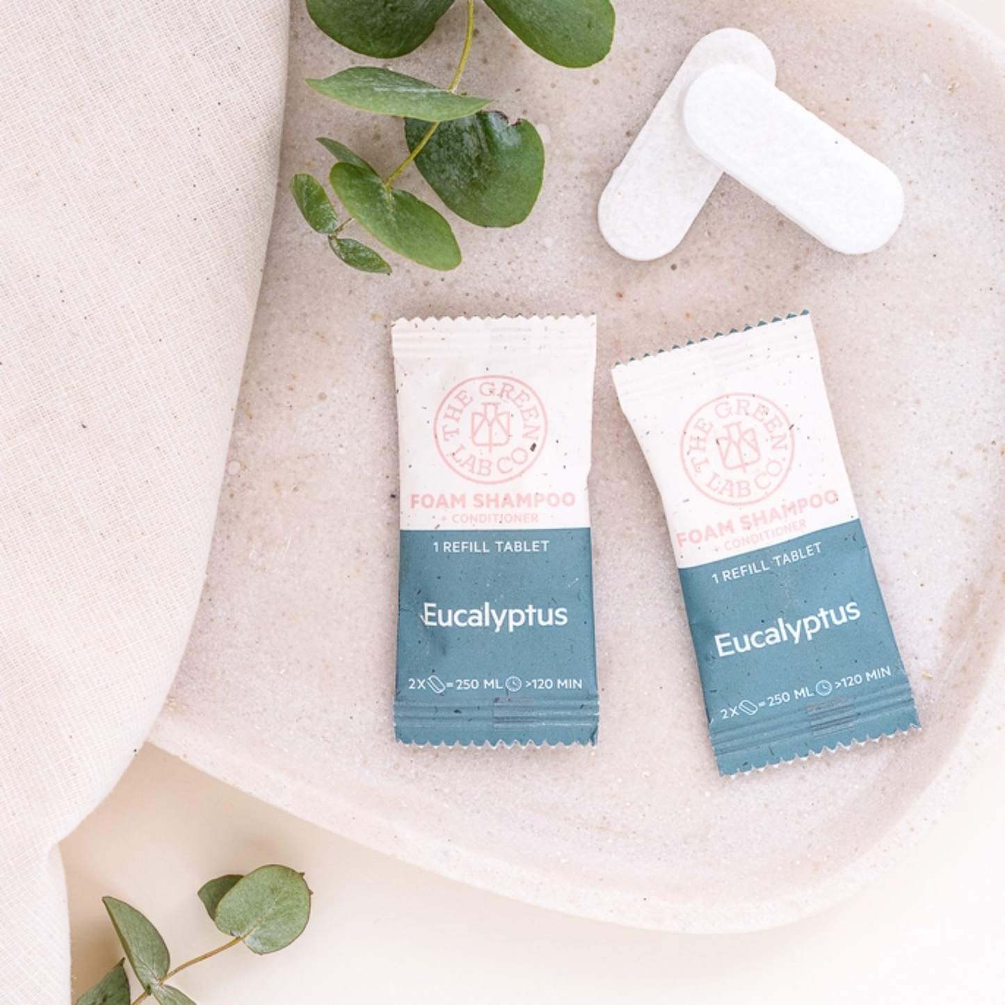 Champú Natural Recargable – Eucalipto y Vainilla