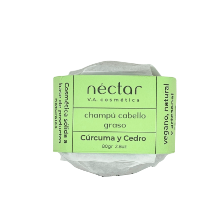 Champú sólido para cabello graso - Néctar Cosmética