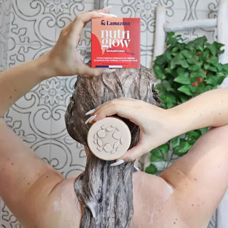 Champú sólido para cabello normal - Nutri Glow Lamazuna