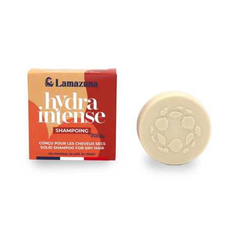 Champú sólido para cabello seco - Aceite de coco virgen - Hydra Intense