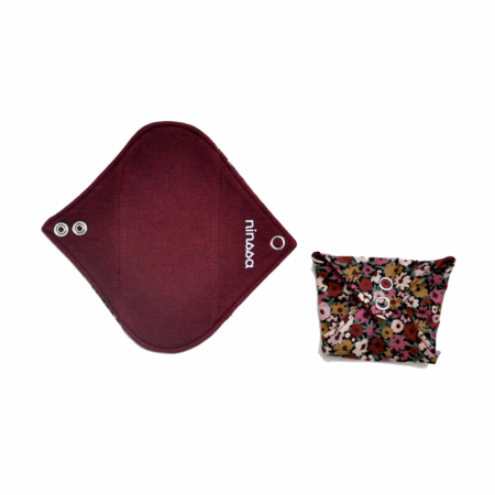 Salvaslip maxxi reutilizable de tela - flujo mínimo