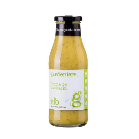 Crema de calabacín ecológica Gardeniers