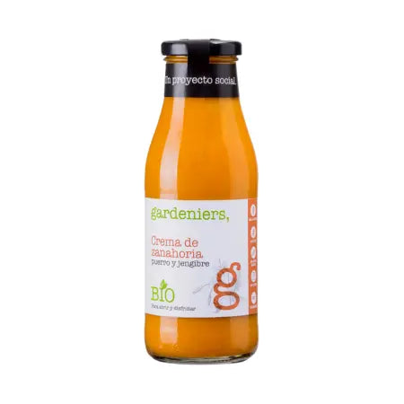 Crema de zanahoria ecológica Gardeniers
