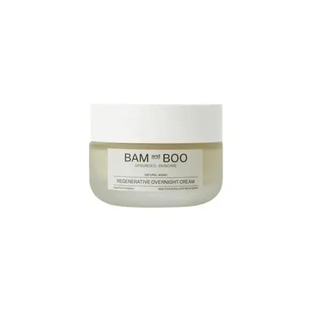 Crema de Noche Regenerativa Natural Aging Bam & Boo