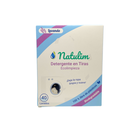 Natulim detergente en tiras - lavanda