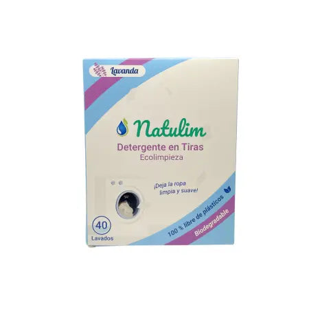 Natulim Detergente Natural en Tiras - Lavanda Natulim
