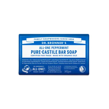 Dr Bronners Jabón de Castilla Menta Dr. Bronner's