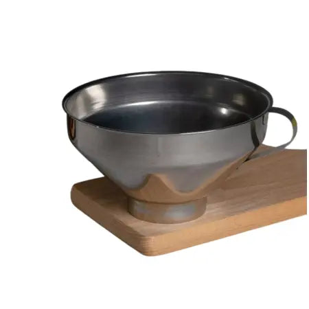 Embudo de Acero Inoxidable con Boquilla Ancha Ah! Table!