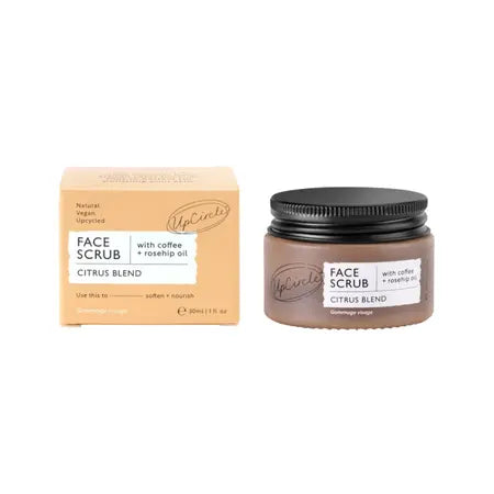 Exfoliante Facial Vegano con Café y Manzanilla UpCircle
