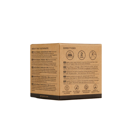 Pasta de dientes con flúor - Carbón Activado 60ml