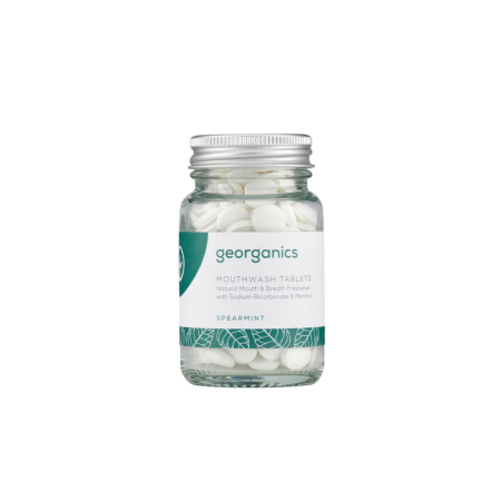 Pastilla de Enjuague Bucal con Hierbabuena - Georganics