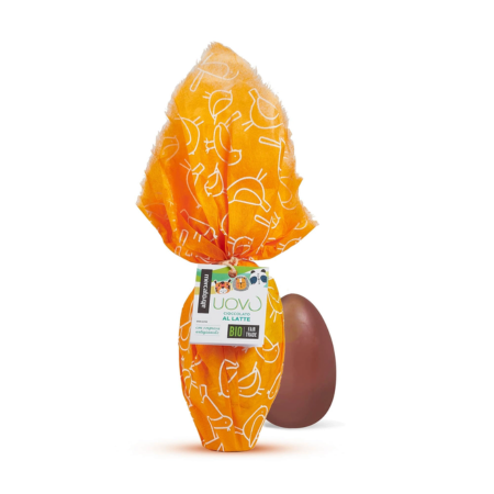 Huevo de chocolate con leche de Pascua