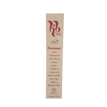 Incienso Natural Dammar Bio H&B