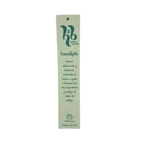 Incienso Natural Eucalipto H&B