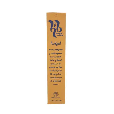 Incienso Natural Parijat H&B