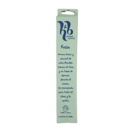 Incienso Natural Rosa H&B