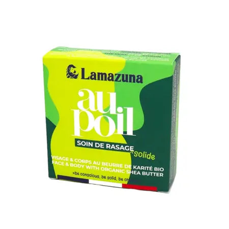 Jabón sólido de afeitar Lamazuna