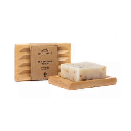 Jabonera de Madera - Triangulos