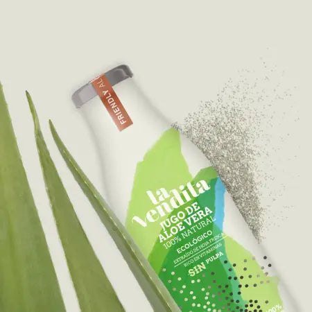 Jugo de Aloe Vera Ecológico con Pulpa - La Vendita La Vendita