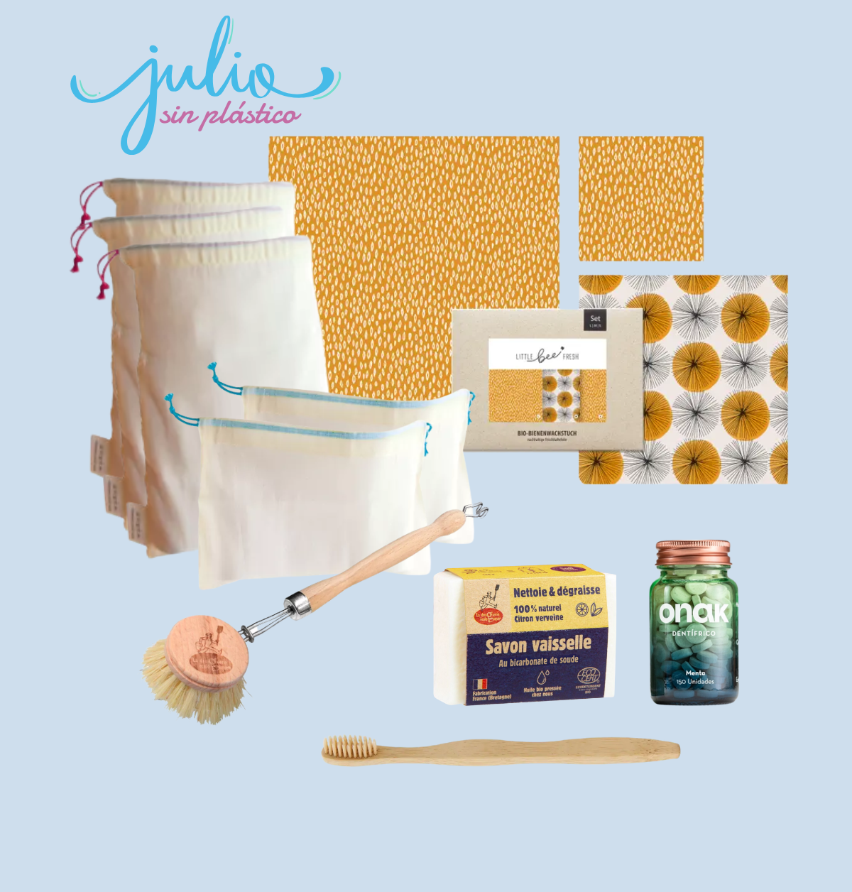 Kit Inicio Zero Waste - Júlio Sin Plástico