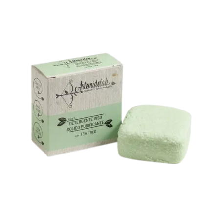 Limpiador facial sólido purificante con árbol de té