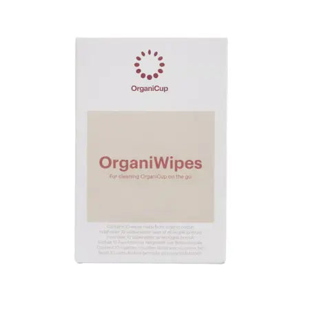 Organiwipes - Toallitas para la Copa Menstrual OrganiCup