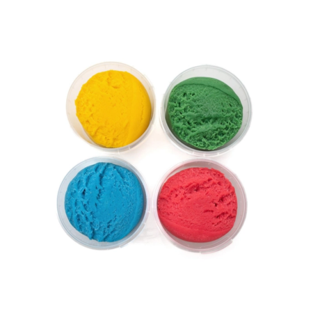Set de 4 piezas de plastilina orgánica y vegana