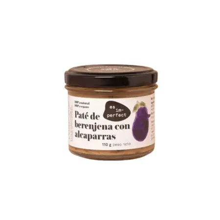 Paté de berenjena con alcaparras Es Im-Perfect