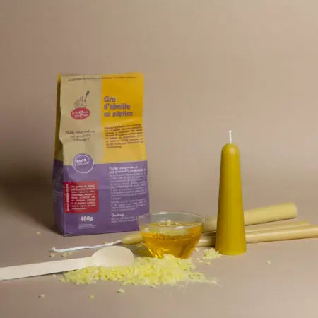 Perlas de cera de abeja La Drogueria Ecologique