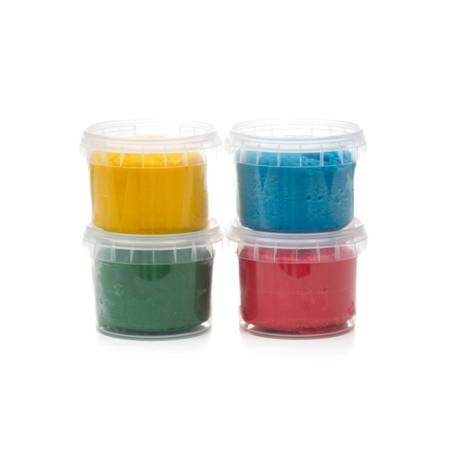 Set de 4 piezas de plastilina orgánica y vegana