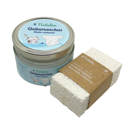 Quitamanchas + 2 Esponjas de Celulosa - Natulim