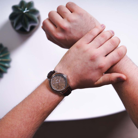 Reloj de Madera Hombre - Oasis