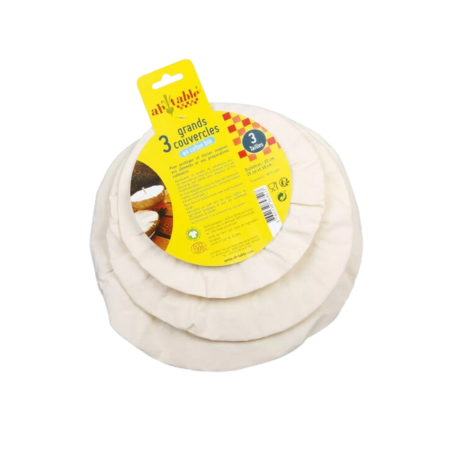 Tapas de Tela Grande - Juego de 3