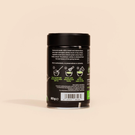 Té Matcha Premium - Lata de Aluminio (80gr)