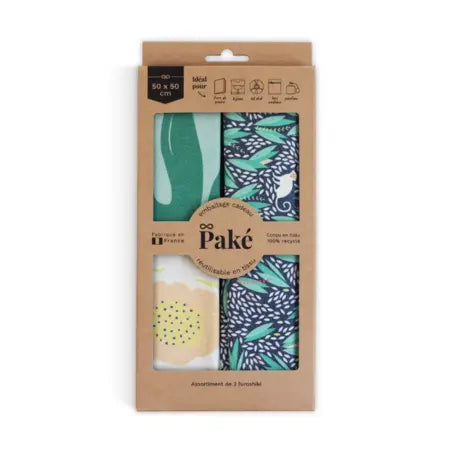 Tela Furoshiki para Envolver | Pack 2 Paké