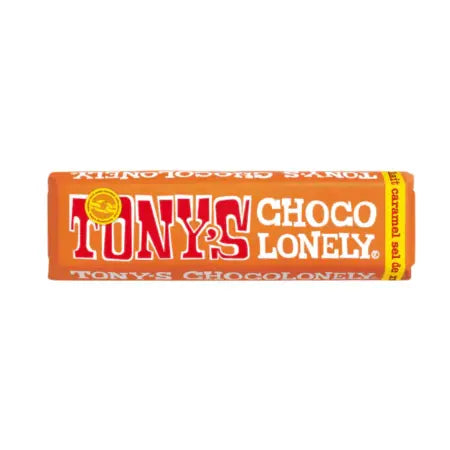 Tony's Chocolonely Chocolate con Leche Belga con Caramelo y Sal Marina Tony's Chocolonely