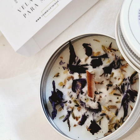 Vela Natural Masaje Lavanda