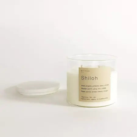 Vela de Soja Shiloh - Oriental y Floral Bityah