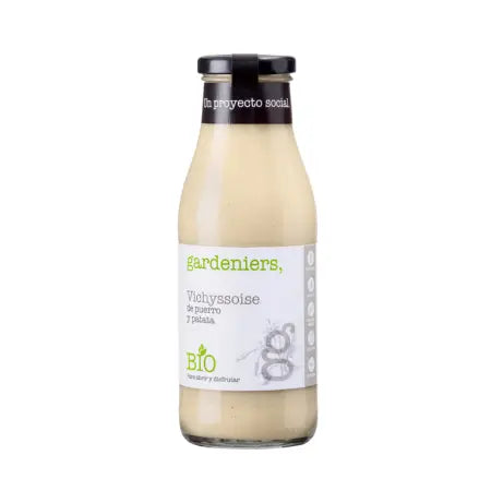 Vichyssoise de puerro y patata ecológica Gardeniers