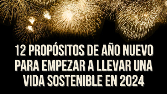 12 propósitos de año nuevo para empezar a llevar una vida sostenible en 2024