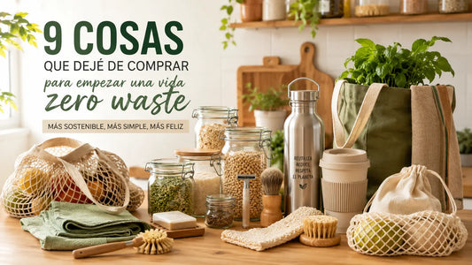 Cocina sostenible con productos reutilizables y alternativas sin plástico