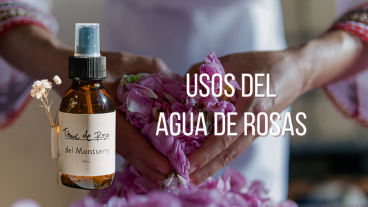 Usos del agua de rosas