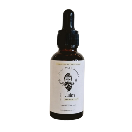 Aceite para barba natural y vegano